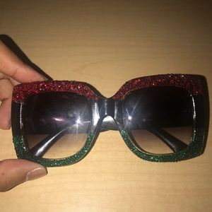 Swarovski Gucci imitation sunglasses